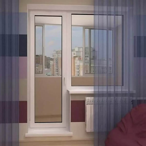 Пластиковые двери
